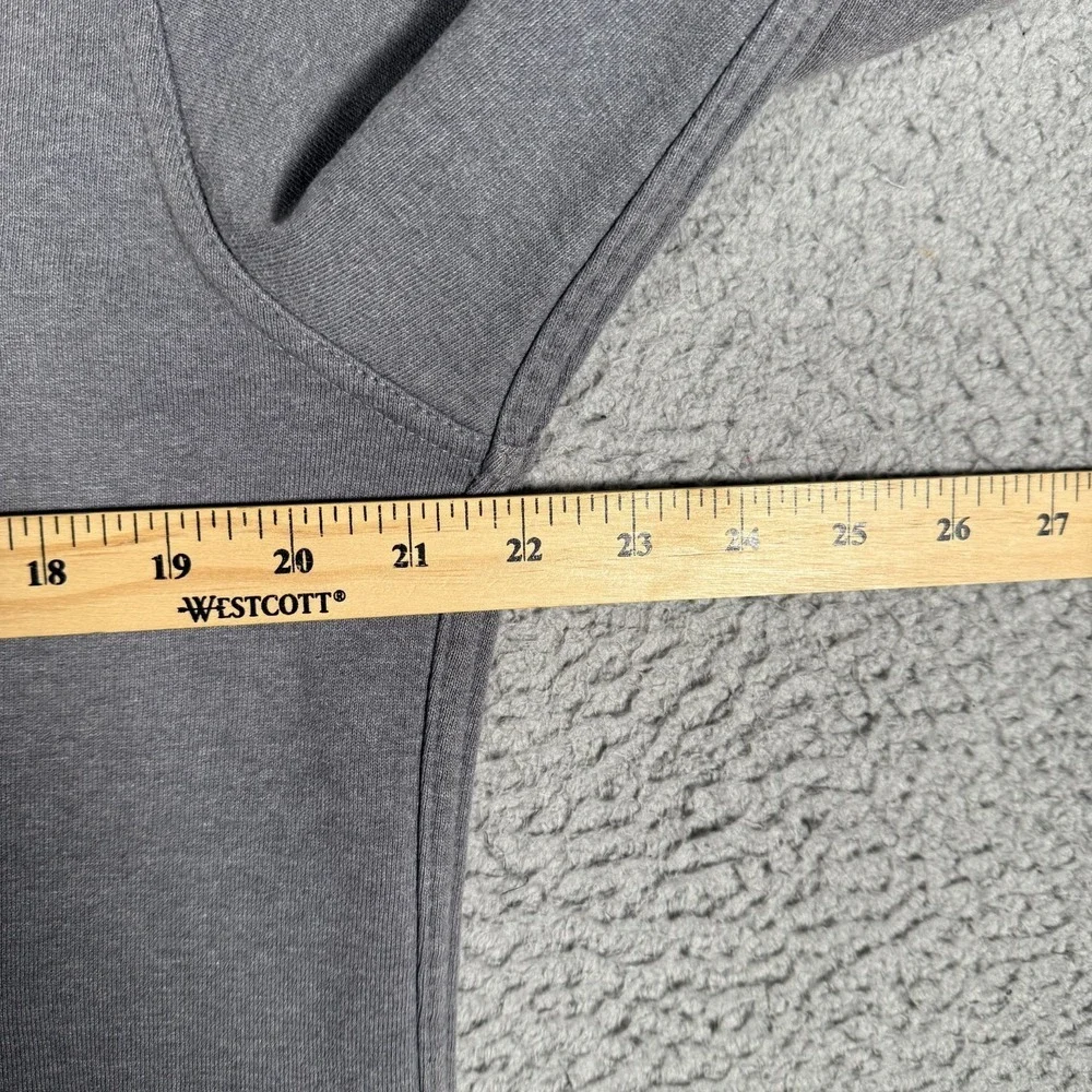 The North Face Sweatshirt Mens Medium Gray Pullover Hoodie‎ Casual Preppy Logo